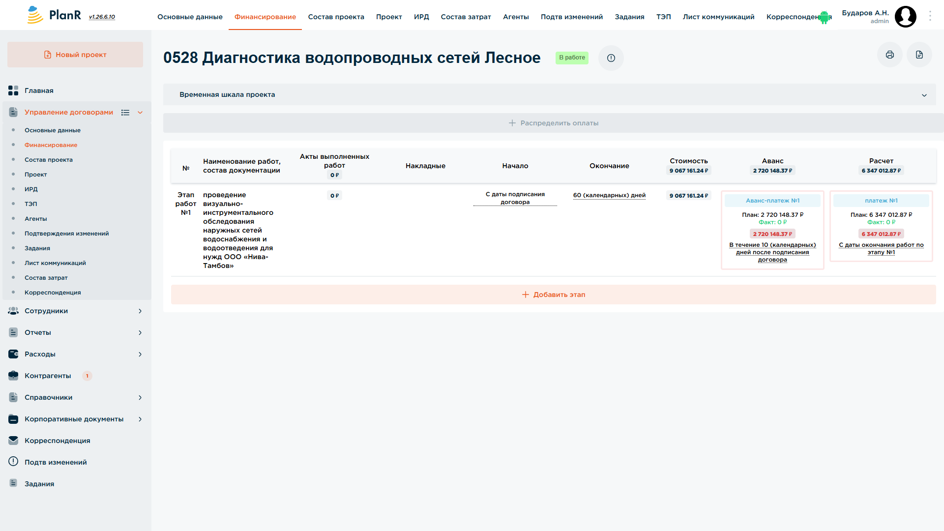 Финансирование